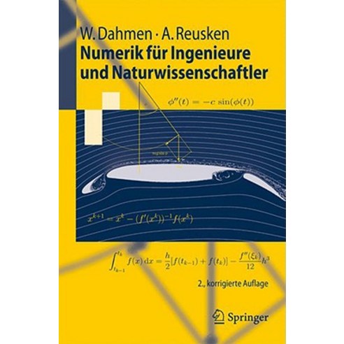 Numerik F R Ingenieure Und Naturwissenschaftler Paperback, Springer