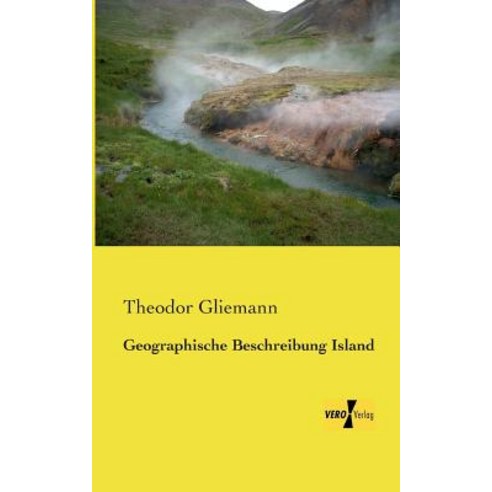 Geographische Beschreibung Island Paperback, Vero Verlag