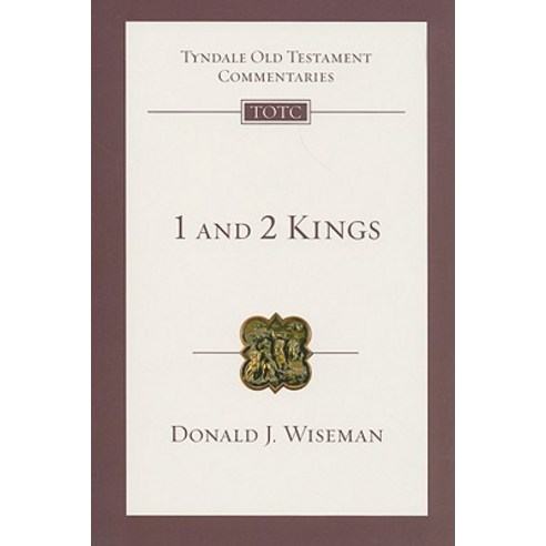 (영문도서) 1 and 2 Kings: An Introduction and Commentary Paperback, IVP Academic