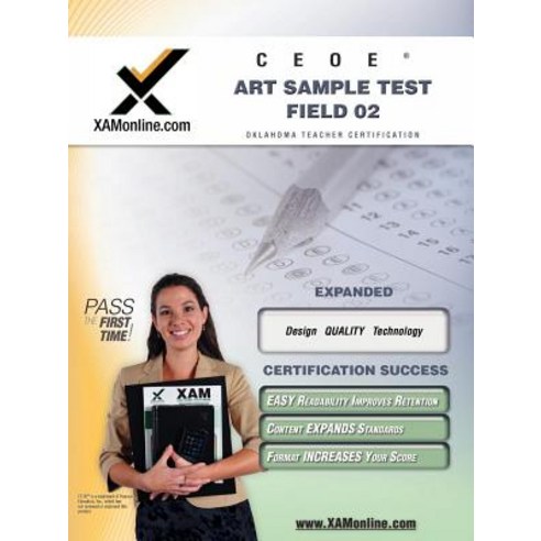 Ceoe Osat Art Sample Test Field 02 Teacher Certification Test Prep Study Guide Paperback, Xamonline.com