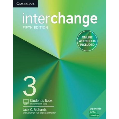 Interchange Level 3 Student''s Book with Online Self-Study and Online Workbook Hardcover, Cambridge University Press