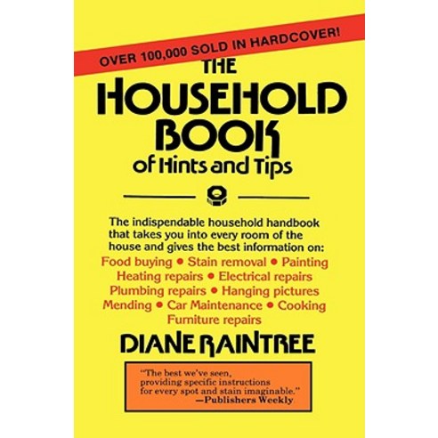 The Household Book of Hints and Tips Hardcover, Jonathan David Co., Inc