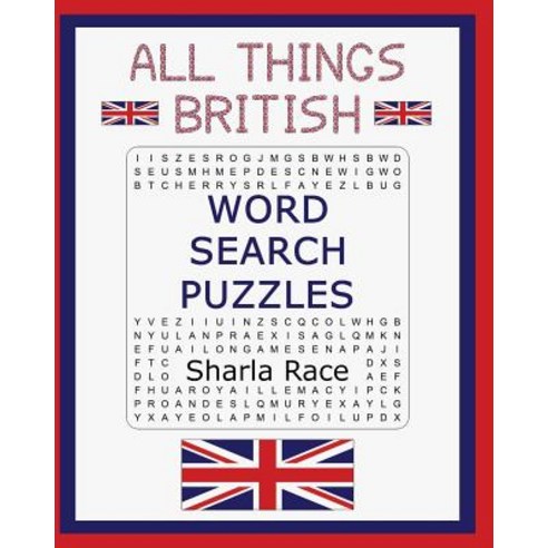 All Things British Word Search Puzzles Paperback, Tigmor Books