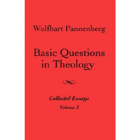 Basic Questions in Theology Vol. 2 Paperback, Augsburg Fortress Publishing