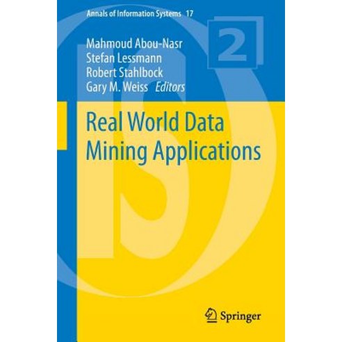 Real World Data Mining Applications Paperback, Springer