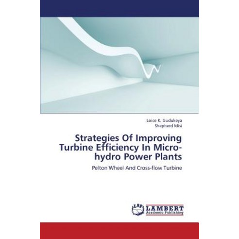 Strategies of Improving Turbine Efficiency in Micro-Hydro Power Plants Paperback, LAP Lambert Academic Publishing