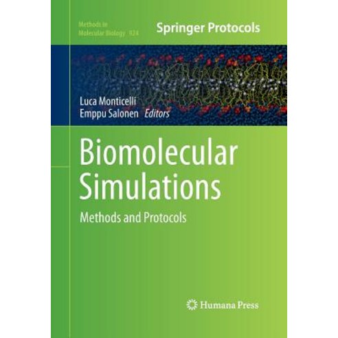 Biomolecular Simulations: Methods and Protocols Paperback, Humana Press