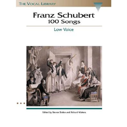 Franz Schubert - 100 Songs: The Vocal Library [With CD] Paperback, Hal Leonard Publishing Corporation