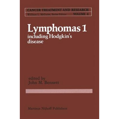 Lymphomas 1: Including Hodgkin''s Disease Paperback, Springer
