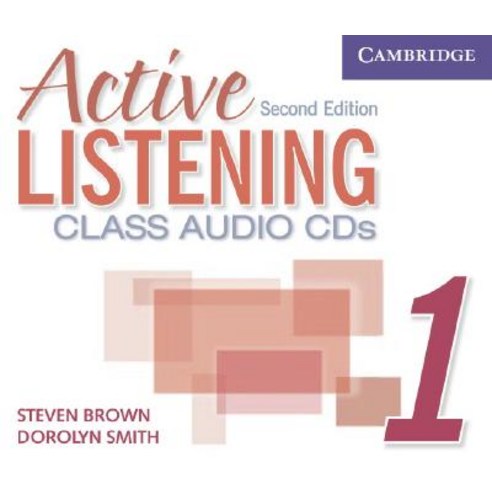 Active Listening 1: Class Audio CDs Compact Disc, Cambridge University Press