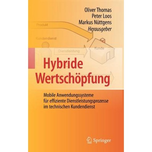 Hybride Wertschopfung: Mobile Anwendungssysteme Fur Effiziente Dienstleistungsprozesse Im Technischen Kundendienst Hardcover, Springer