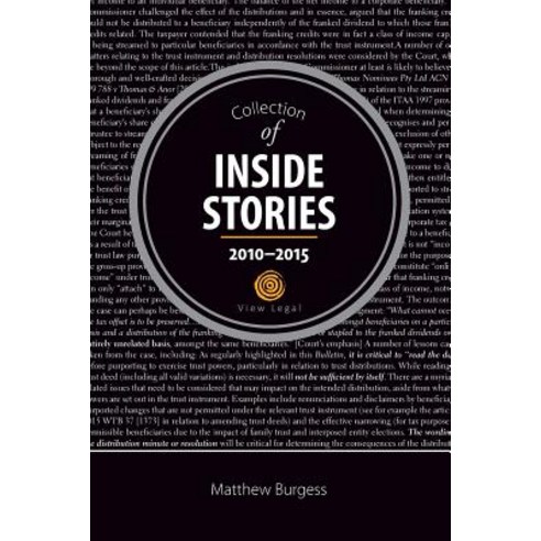 Collection of Inside Stories 2010 - 2015 Paperback, D & M Fancy Pastry