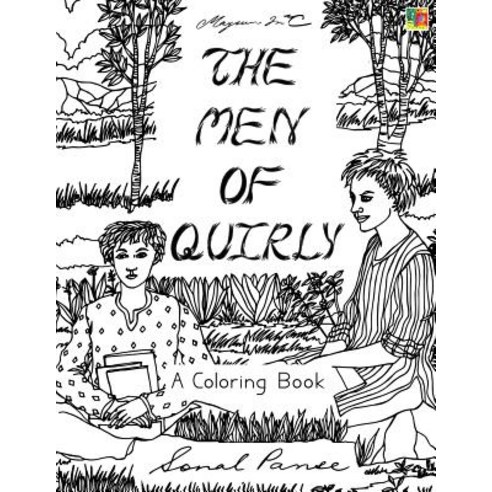 The Men of Quirly: A Coloring Book Paperback, Createspace Independent Publishing Platform