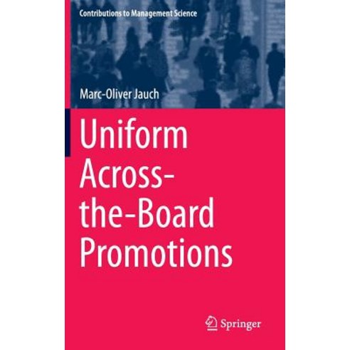 Uniform Across-The-Board Promotions Hardcover, Springer