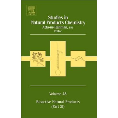 Studies in Natural Products Chemistry: Bioactive Natural Products (Part XI) Hardcover, Elsevier