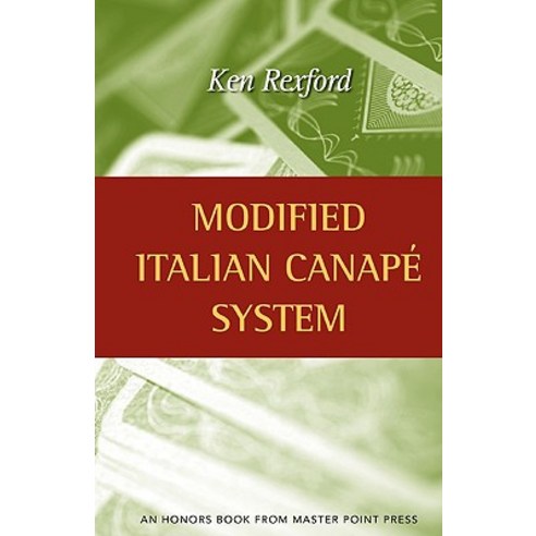 Modified Italian Canape System Paperback, Master Point Press