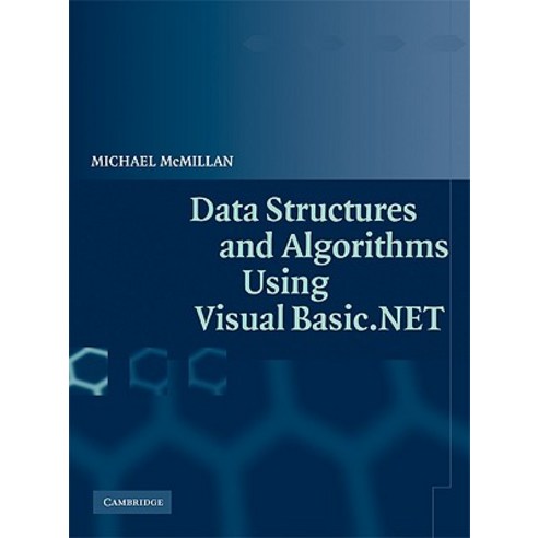 Data Structures and Algorithms Using Visual Basic.Net Paperback, Cambridge University Press