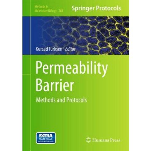 Permeability Barrier: Methods and Protocols Hardcover, Humana Press
