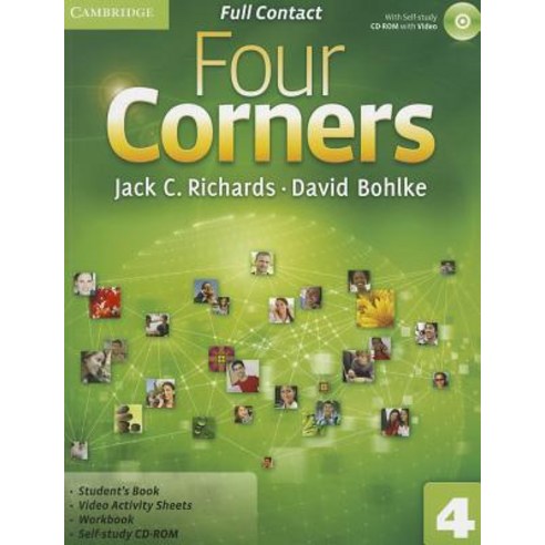 Four Corners Level 4 Full Contact with Self-Study CD-ROM Paperback, Cambridge University Press