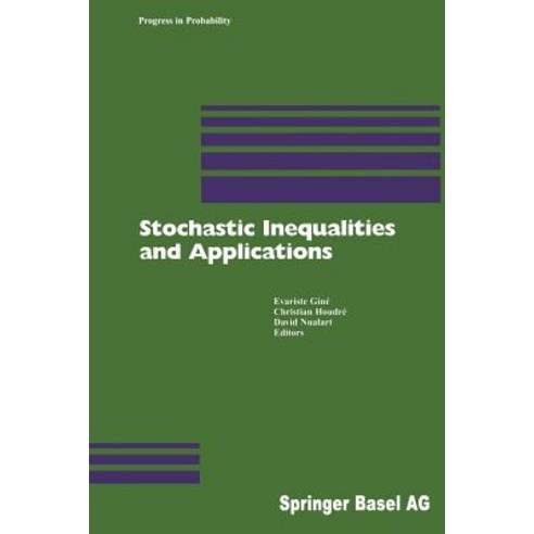 Stochastic Inequalities and Applications Paperback, Birkhauser