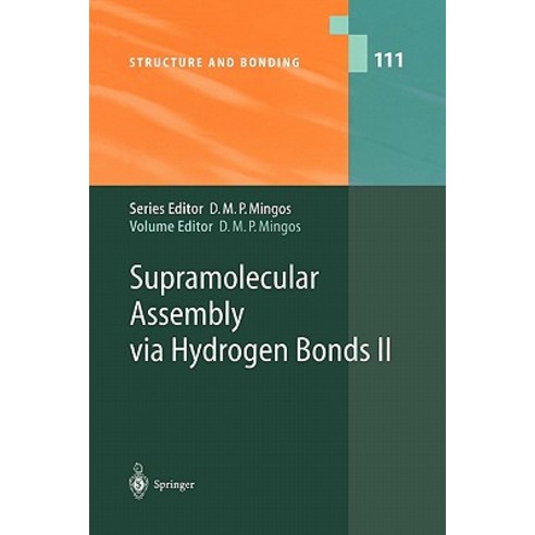 Supramolecular Assembly Via Hydrogen Bonds II Paperback, Springer