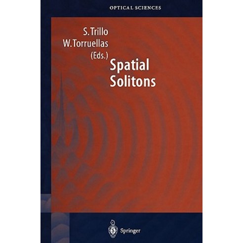 Spatial Solitons Paperback, Springer