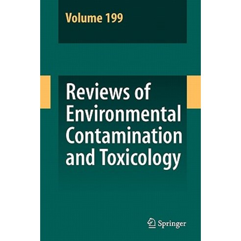 Reviews of Environmental Contamination and Toxicology 199 Paperback, Springer