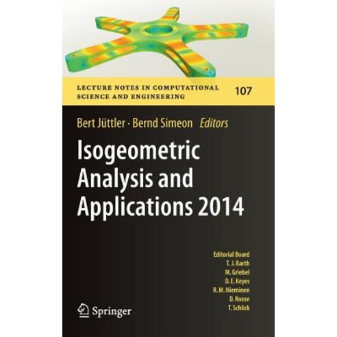 Isogeometric Analysis and Applications 2014 Hardcover, Springer