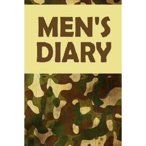 Men''s Diary Paperback, Createspace