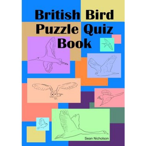 British Bird Puzzle Quiz Book Paperback, Lulu.com