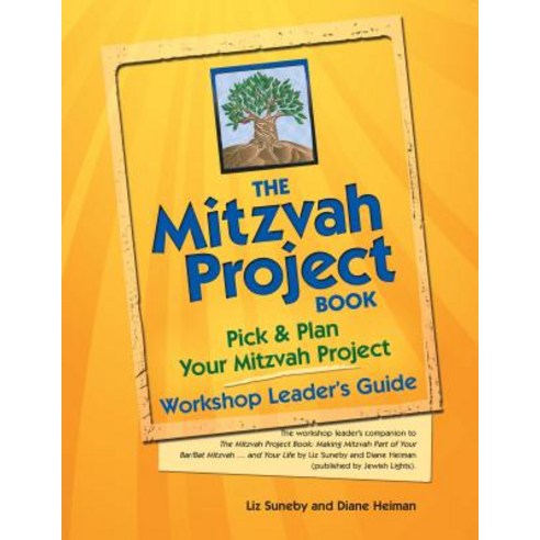 The Mitzvah Project Book--Workshop Leader''s Guide: Pick & Plan Your Mitzvah Project Paperback, Jewish Lights Publishing