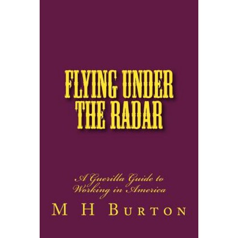 Flying Under the Radar: A Guerilla Guide to Working in America Paperback, Createspace