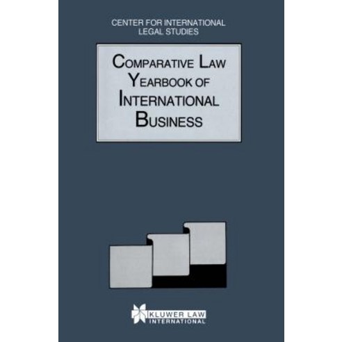 The Comparative Law Yearbook of International Business Hardcover, Kluwer Law International