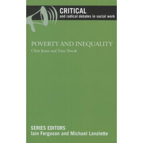 Poverty and Inequality Paperback, Policy Press