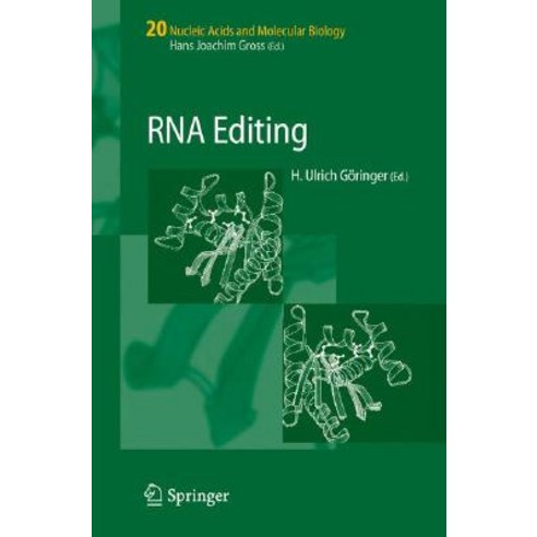 RNA Editing Hardcover, Springer