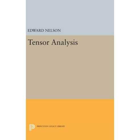 Tensor Analysis Hardcover, Princeton University Press