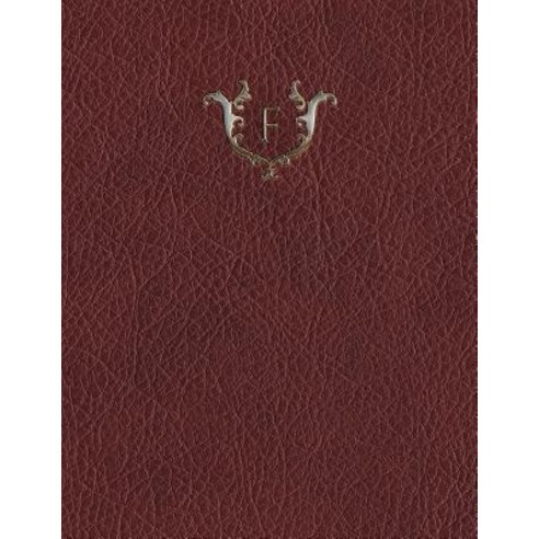 Monogram F Sketchbook Paperback, Createspace Independent Publishing Platform