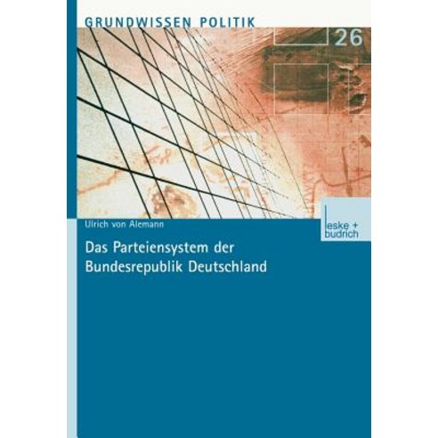 Das Parteiensystem Der Bundesrepublik Deutschland Paperback, Vs Verlag Fur Sozialwissenschaften
