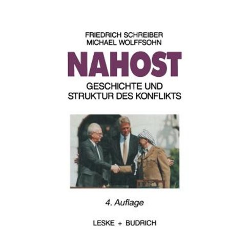 Nahost: Geschichte Und Struktur Des Konflikts Paperback, Vs Verlag Fur Sozialwissenschaften