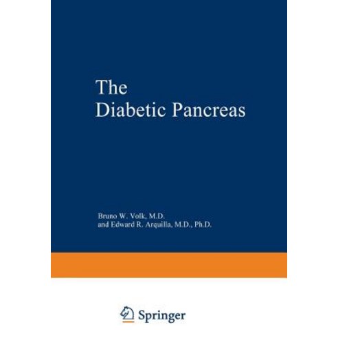 The Diabetic Pancreas Paperback, Springer