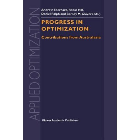 Progress in Optimization: Contributions from Australasia Paperback, Springer