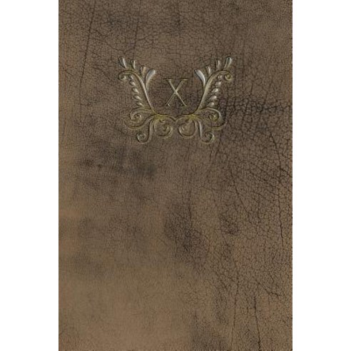 Monogram X Notebook Paperback, Createspace Independent Publishing Platform