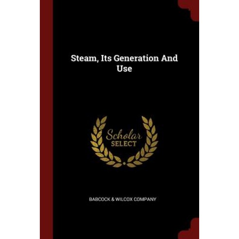 Steam Its Generation and Use Paperback, Andesite Press