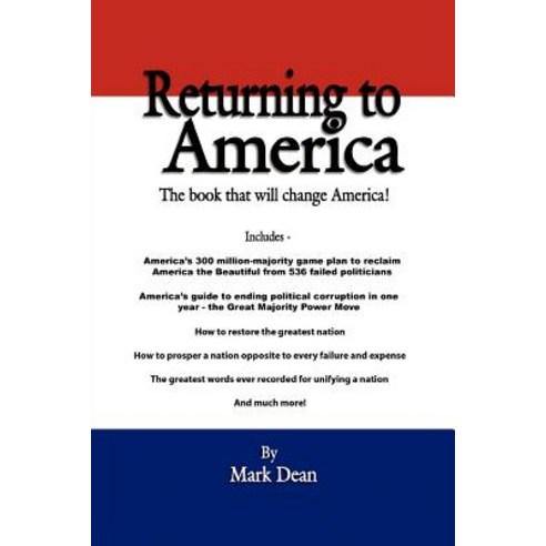 Returning to America Paperback, Xulon Press