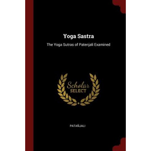 Yoga Sastra: The Yoga Sutras of Patenjali Examined Paperback, Andesite Press