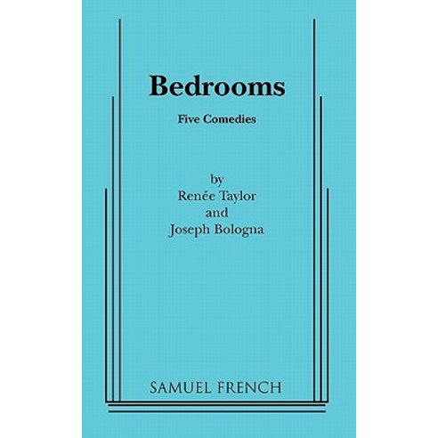 Bedrooms Paperback, Samuel French, Inc.