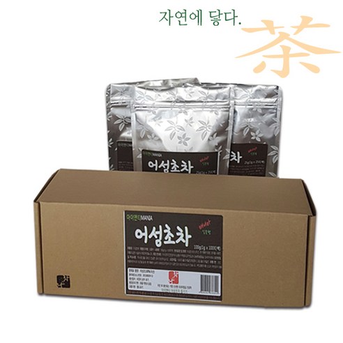 건강과 풍미의 완벽한 조화: 아이앤티 실속형 어성초차