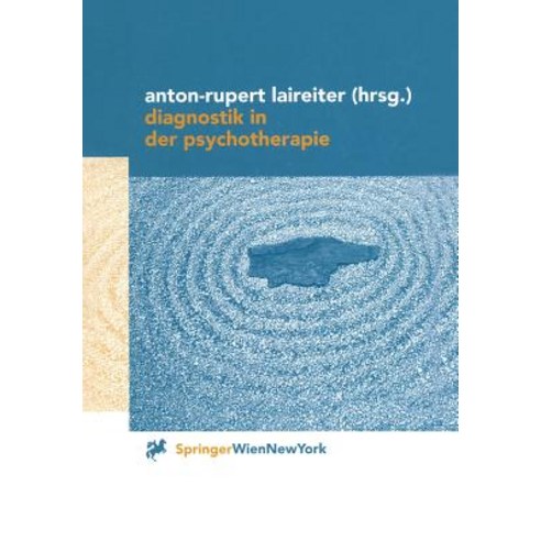 Diagnostik in Der Psychotherapie, Springer