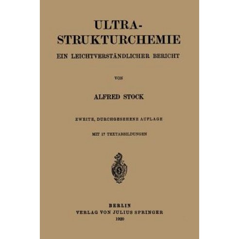 Ultra-Strukturchemie, Springer