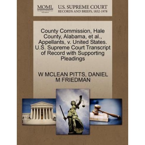 County Commission Hale County Alabama et al Appellants V United